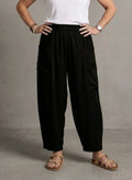 Normal Crazy - Broek Delphine - uni Black - 100% Rayon