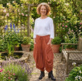 Normal Crazy - Rok Puur tricot - uni Baksteen
