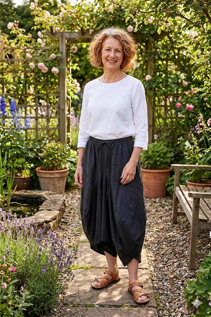 Normal Crazy - Rok Puur tricot - uni Zwart