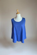 Normal Crazy - Mouwloze Top Aline-10 spandex - Ocean blue