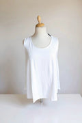 Normal Crazy – Mouwloze Top Aline -10 spandex - White
