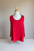 Normal Crazy - Mouwloze Top Aline -10 spandex  - Wine
