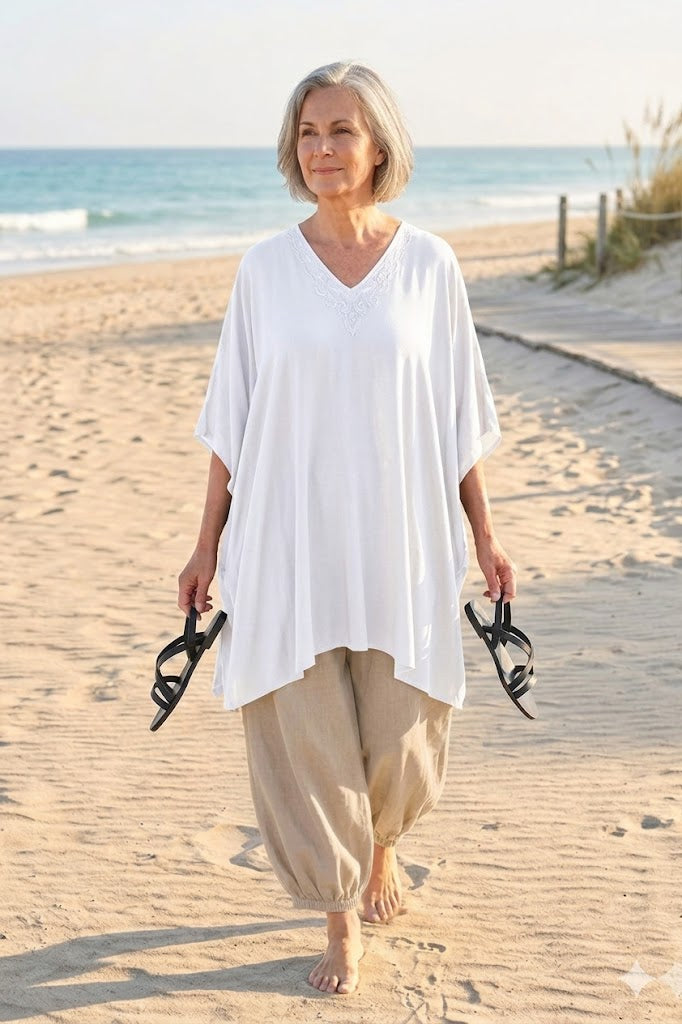 Angel Circle - Tuniek Shirt - White *