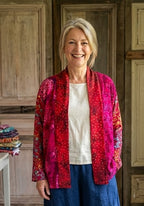 Normal crazy - Short jacket +15 Patchwork - Rood/Magenta