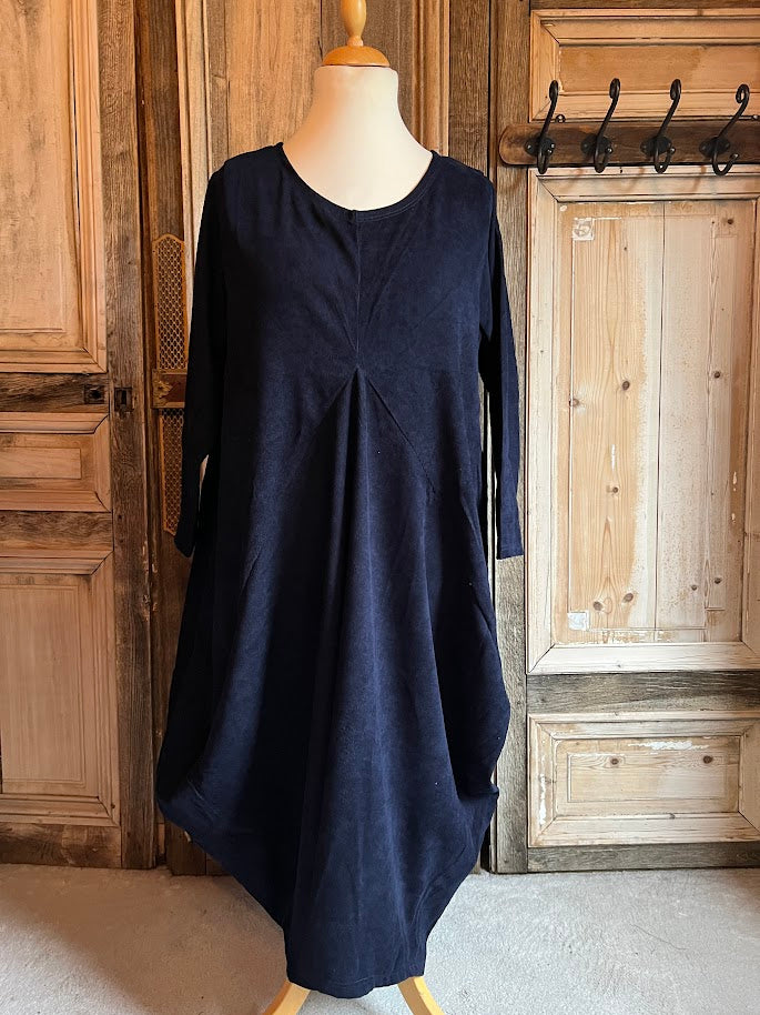 Normal Crazy - Corduroy jurk Balon - Donkerblauw