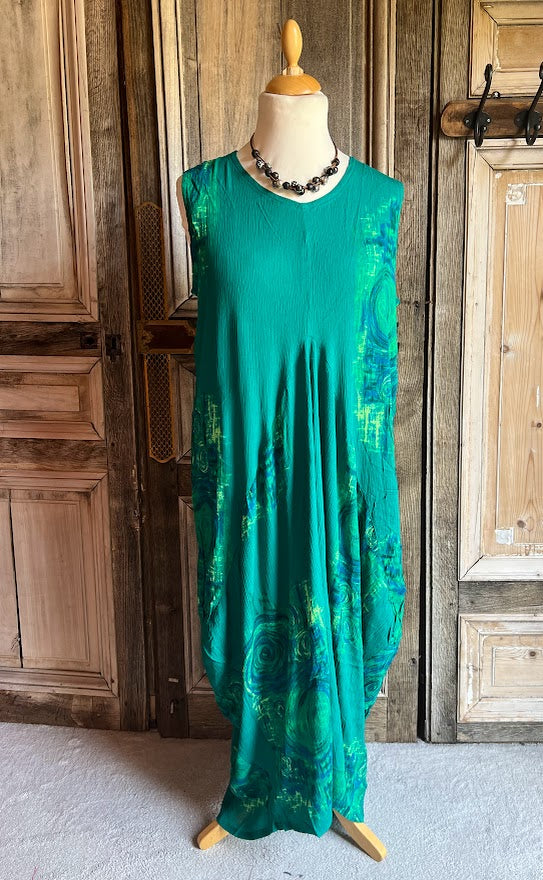 Normal Crazy - Long Dress Balon - Groen