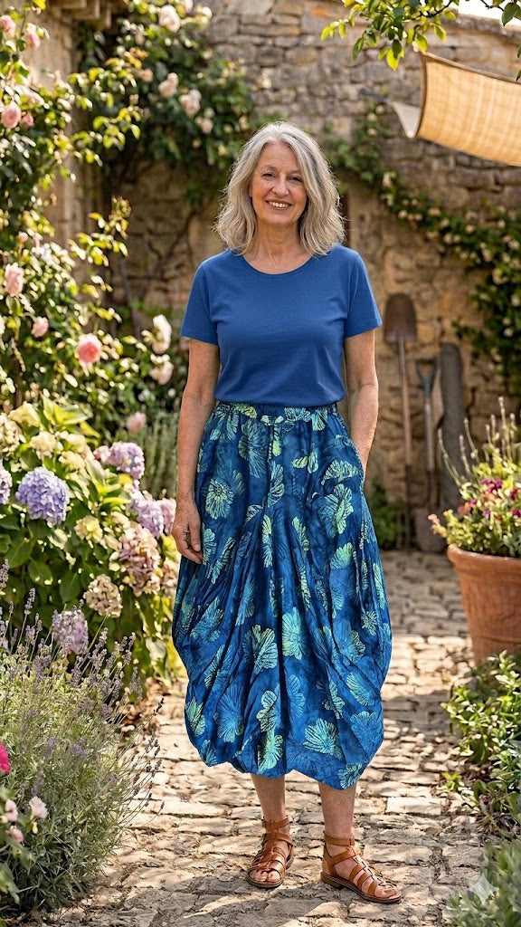 Normal Crazy - Rok Puur Batik - Blue