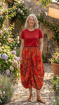 Normal Crazy - Rok Puur Batik - Red
