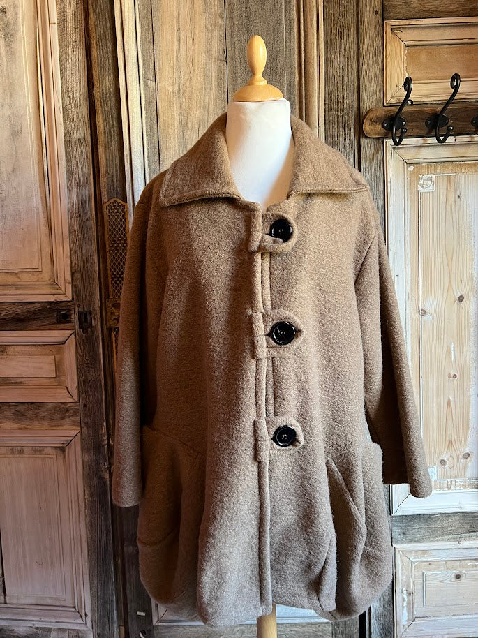 Normal Crazy - wollen jas - Beige
