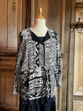 Normal Crazy - Short Jacket +15 - Black White