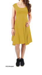 Boris - Mouwloze zomerjurk in diverse uni kleuren - nr. 4310