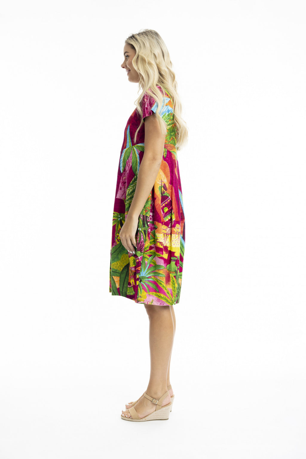 ORIENTIQUE - Jurk Bubble - Marakesh