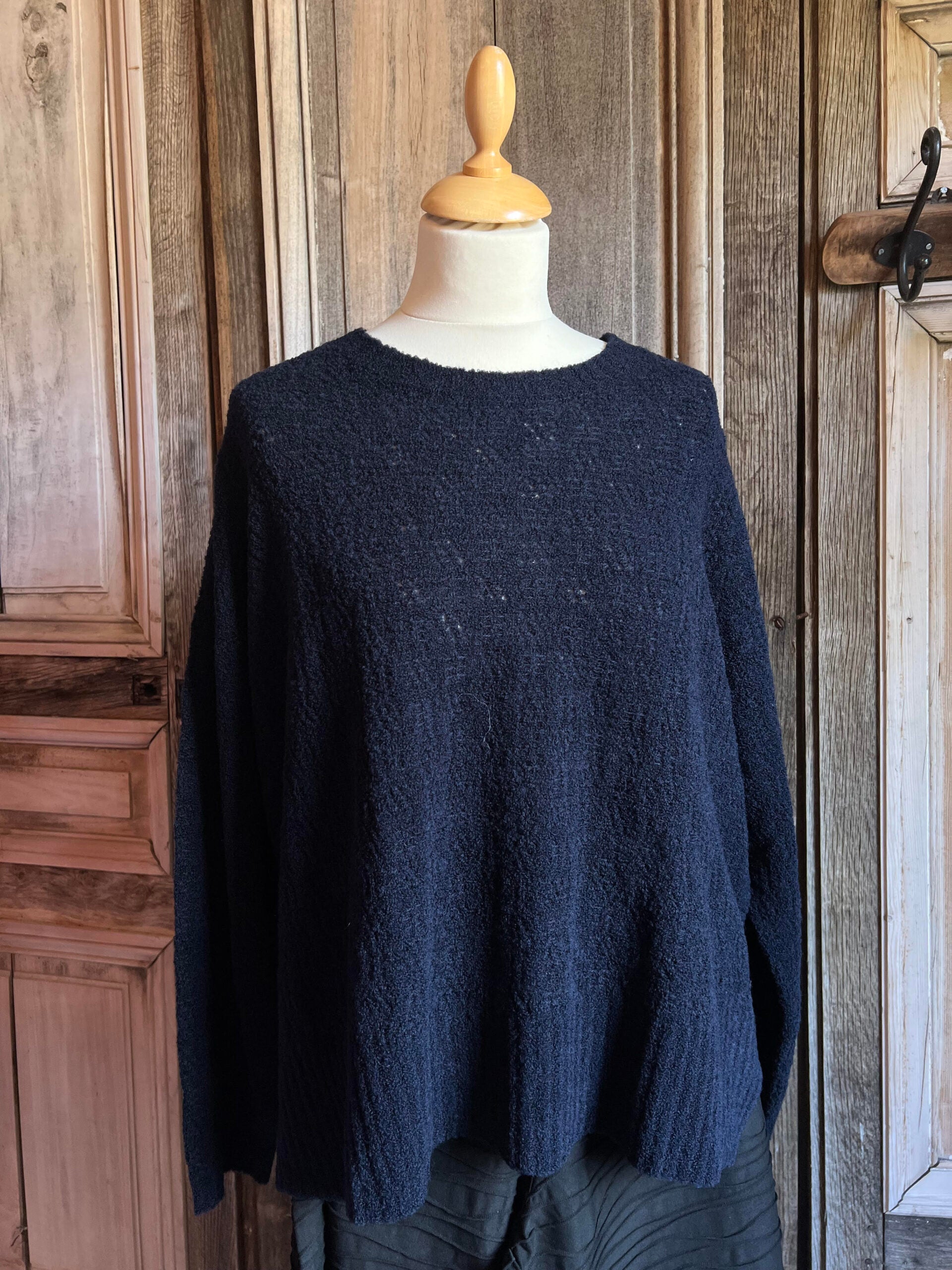 OSKA® Pullover 458 / Bouclé wolmix - 490Navy+