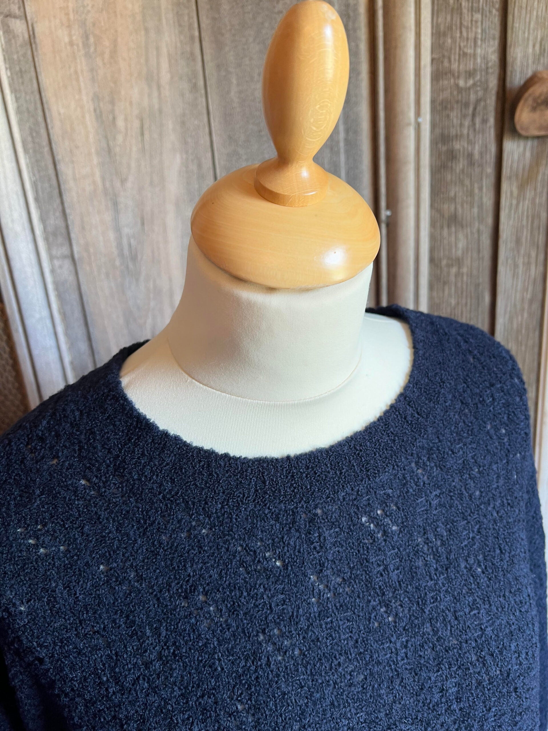 OSKA® Pullover 458 / Bouclé wolmix - 490Navy+