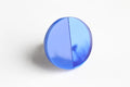Trijn sieraden - Ring acrylaat (#R25-21) - Blauw 3 cm