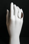 Trijn sieraden - Ring Acrylaat (#R25-26) - Wit 3,8 cm