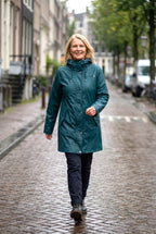 Danefæ - Danerainlover  Regenjas 100% Waterdicht - Dark Slate tussenjas