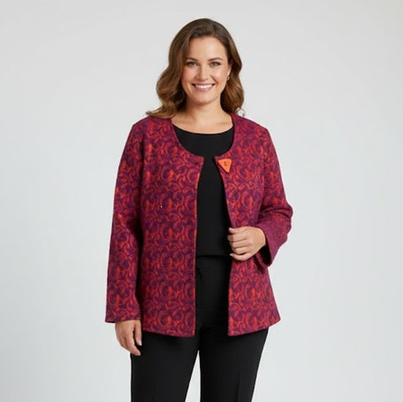 Geesje Sturre - Jasje 317250 - #397 Oranje rood/Paars Fuchsia Rood/magenta