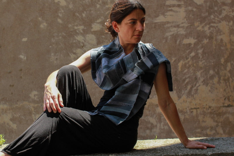 Liz & Joe - Viscose sjaal  - S 4256 V - Grijs
