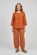 E-Avantgarde - Blouse 15161 - Paprika