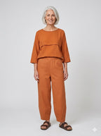 E-Avantgarde - Broek 15162- 44 - Paprika