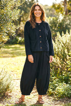 Normal Crazy - Short Jacket Zwart tussenjas