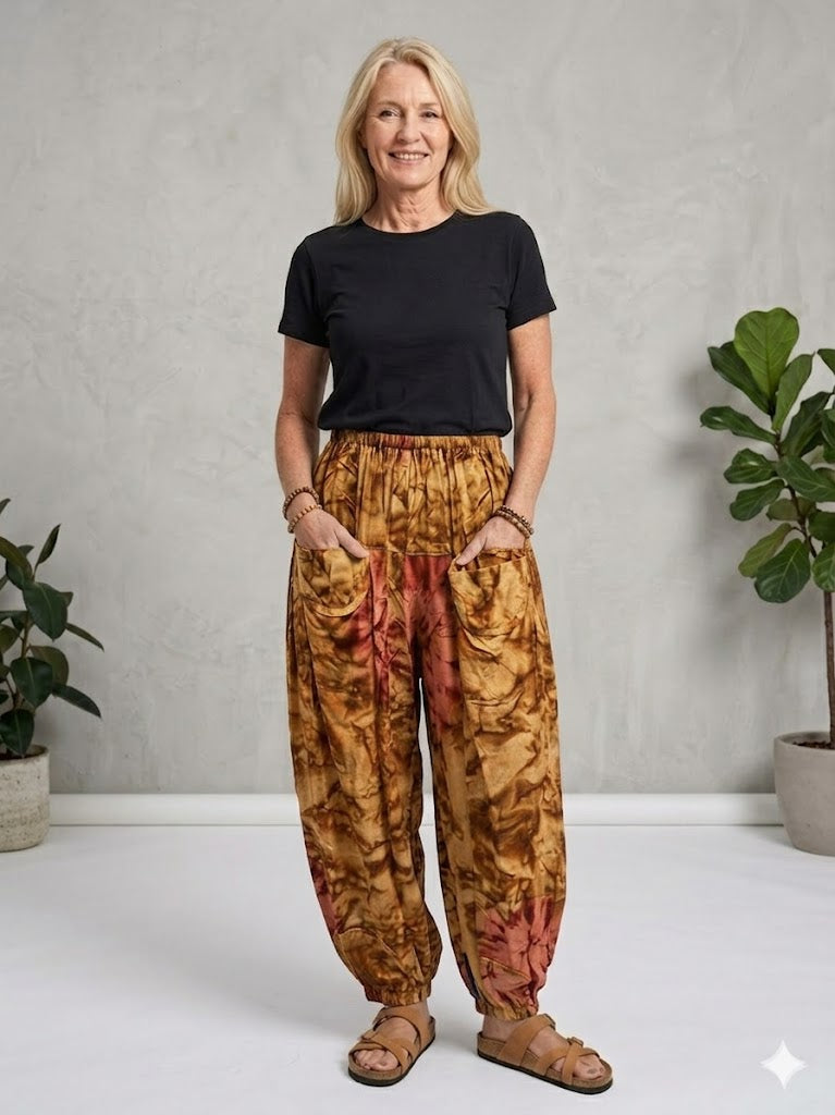 Normal Crazy - Sindy+10 cm - Print Tie-dye Brown