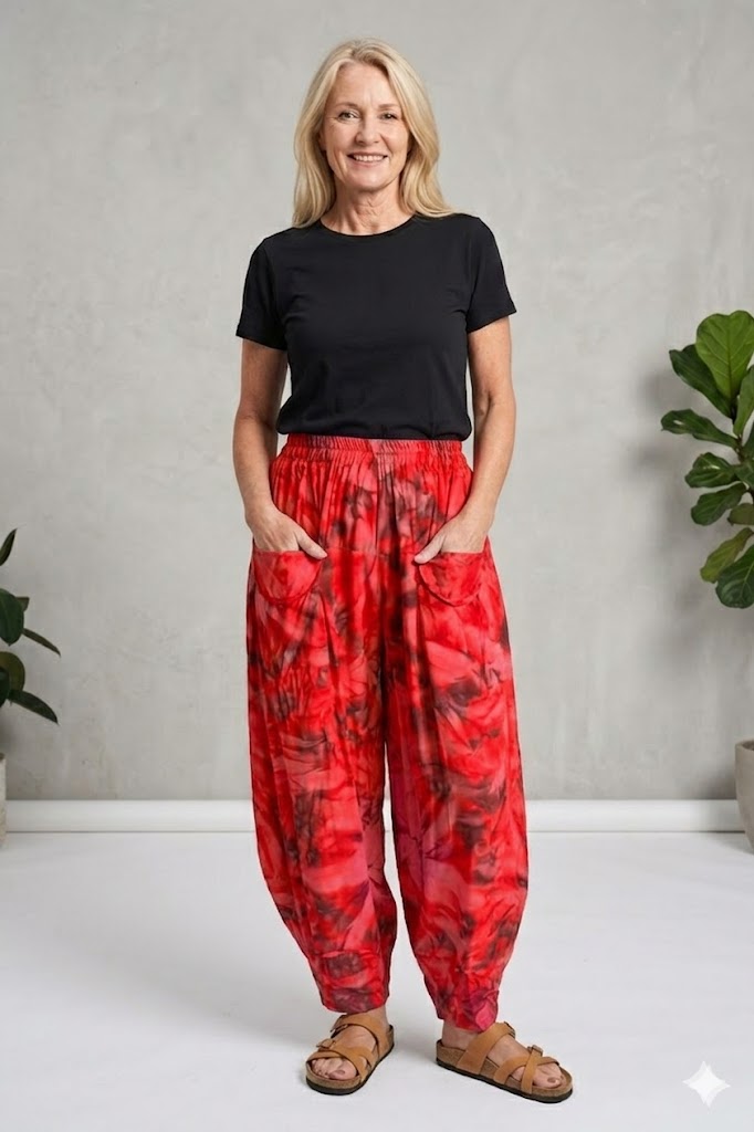 Normal Crazy - Sindy +10 - Print Tie-dye Red
