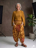 Normal Crazy - Sindy 7/8 - Print Tie-Dye Brown