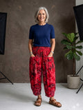 Normal Crazy - Sindy 7/8 - Print Tie-Dye Red
