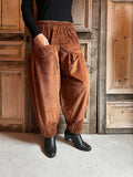 Normal Crazy - Sindy (+10) brede rib - Bruin