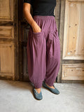 Normal Crazy - Sindy+10 - Aubergine -  100% katoen