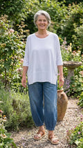 Sinne - Shirt 3/4 mouw - Wit