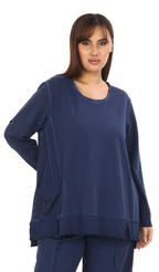 Sinne - Tuniek trui blauw