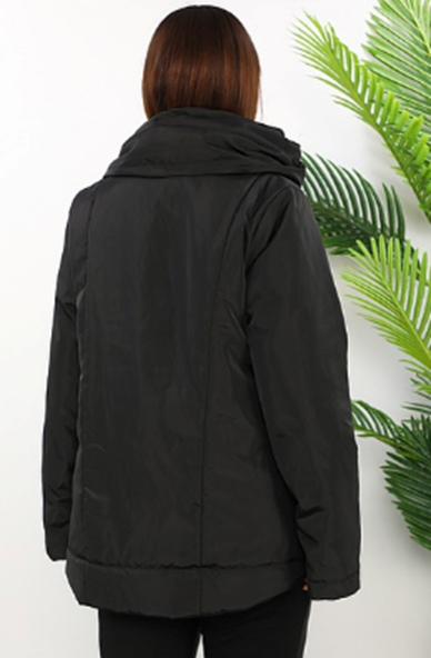 Sinne - Winterjas kort - Zwart
