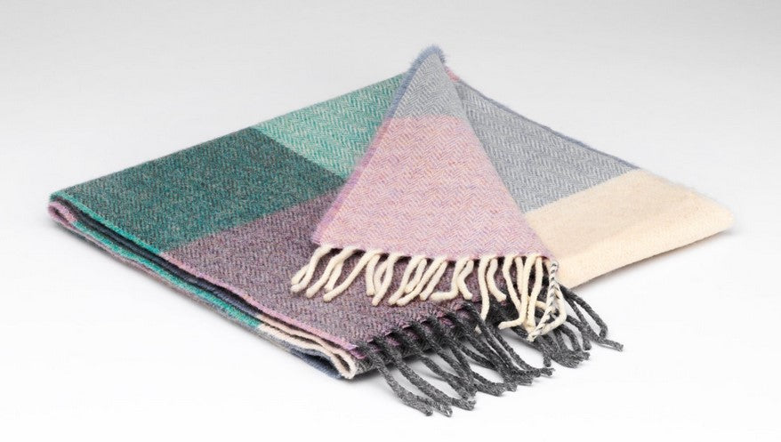 McNutt of Donegal - Sjaal Spearmint & Smoke#