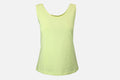 Dolcezza - Basic Mouwloze  top - Geel