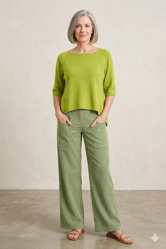 HeArt - Vatican sweater - Lime groen