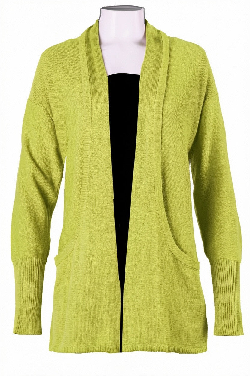 Heart - Agung cardigan Lime