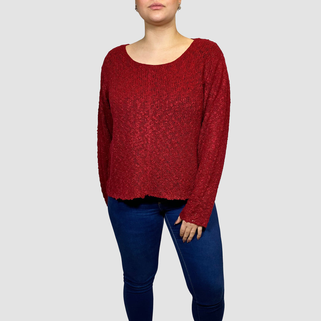Normal Crazy - Trui Walnut - #76 Bordeaux