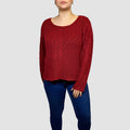 Normal Crazy - Trui Walnut - #76 Bordeaux