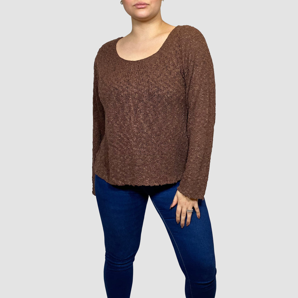 Normal Crazy - Trui Walnut - #83 Bruin