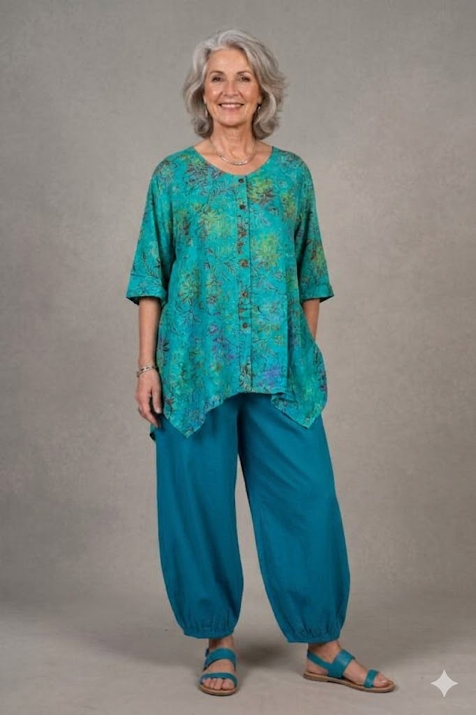 Normal Crazy - Wizard batik - korte mouw