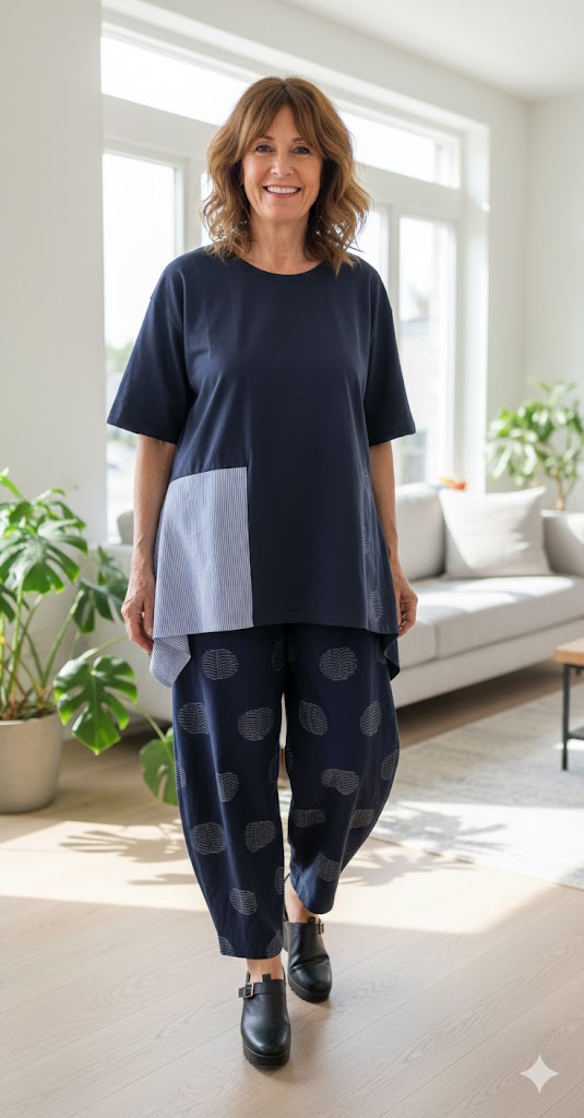 Alembika Top NAVY  ST414 NA
