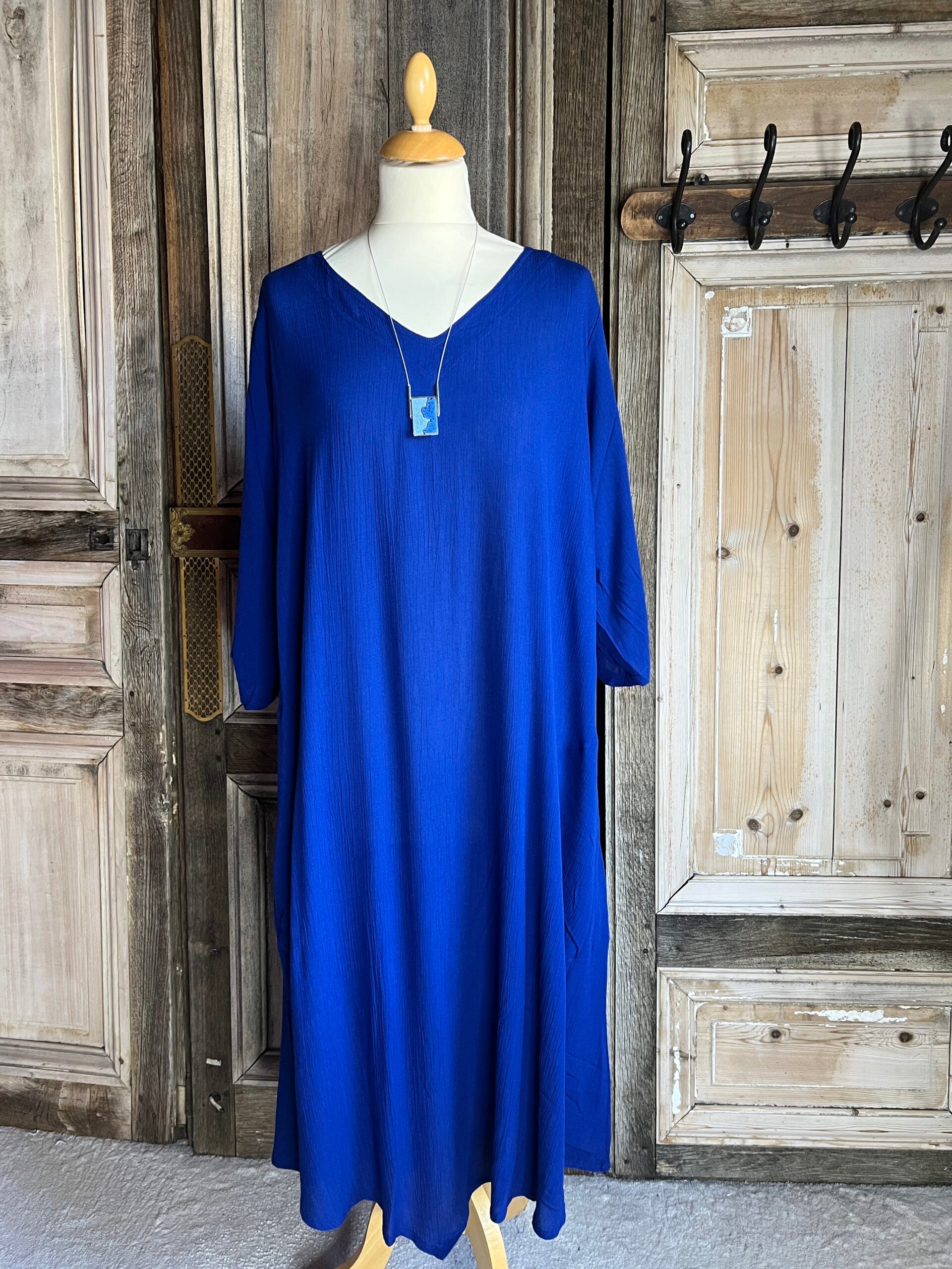 Angel Circle - KT6280 Jurk Crincle viscose - Maat M