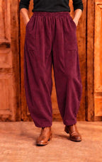 BB Style - Ribbroek lang - Bordeaux