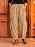 BB Style - Ribbroek lang - Camel