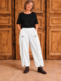 Normal Crazy - Broek Cargo - Wit