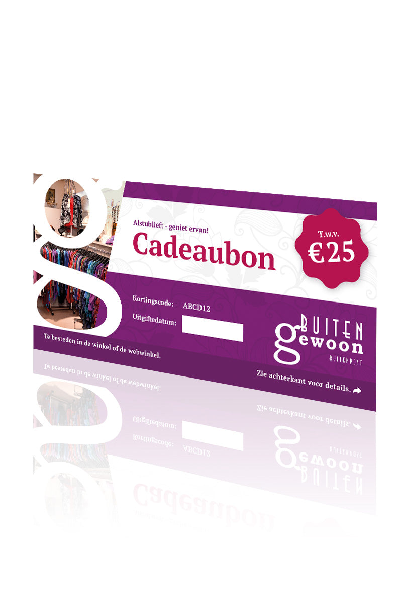 Cadeaubon Buitengewoon Buitenpost