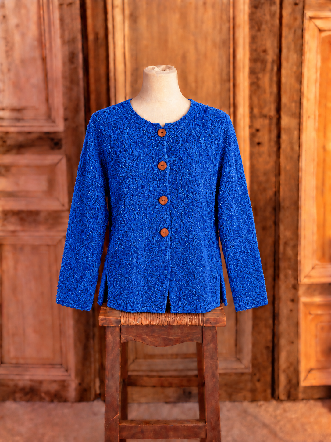 Billy B - Cardigan Carrie - Electric Blue